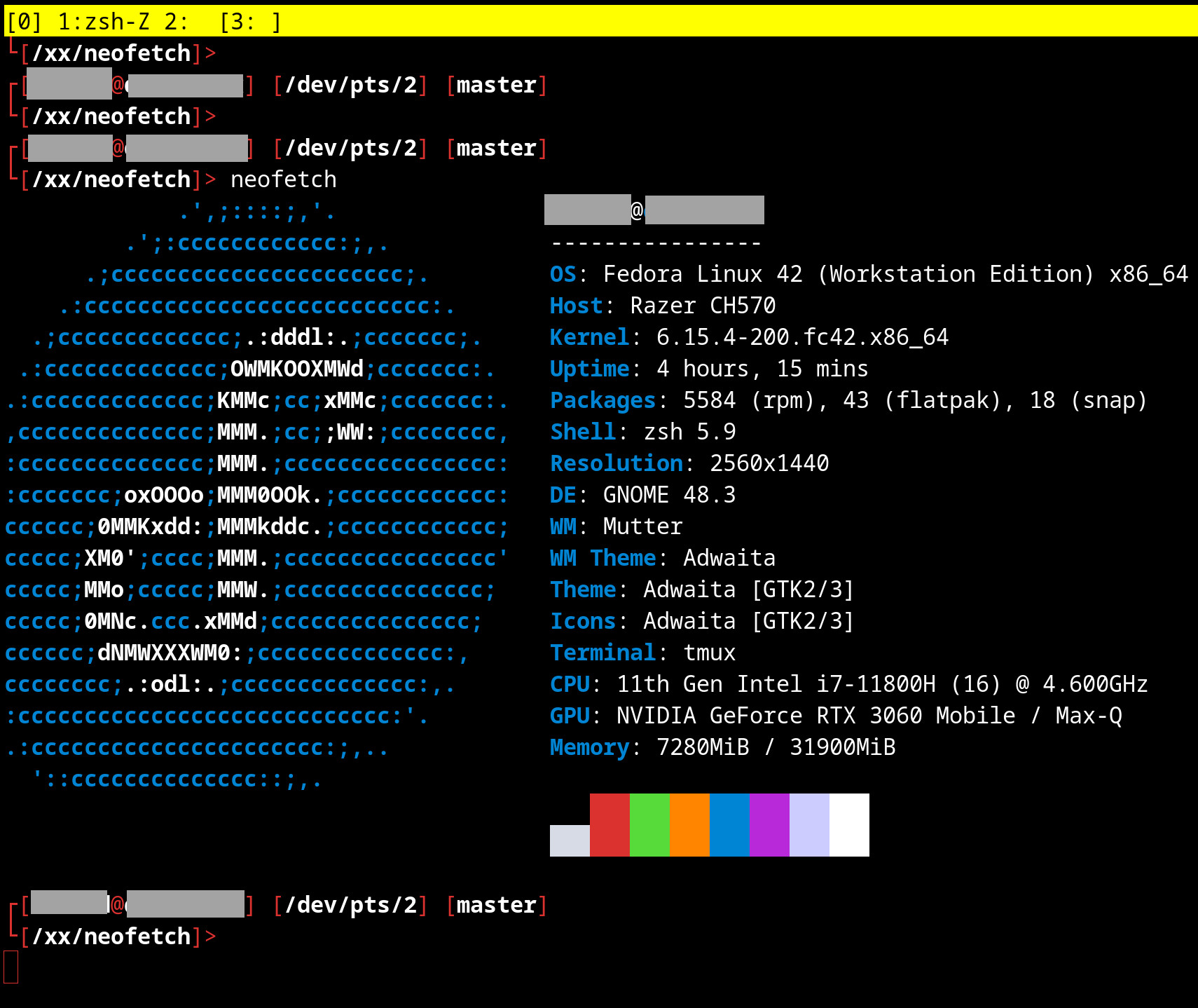Fedora 42 Workstation